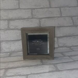 Brown Rustic Picture Frame Accent